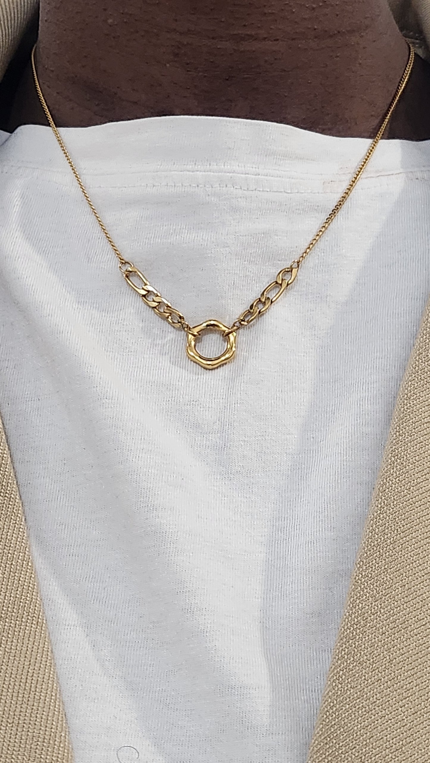 Collier façon chaîne