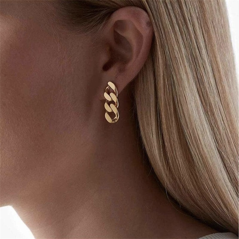 Boucles d'oreilles chaîne